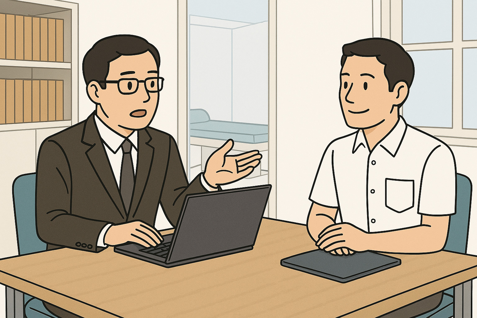 同僚にPCを貸したら、自分のアカウントで業務された