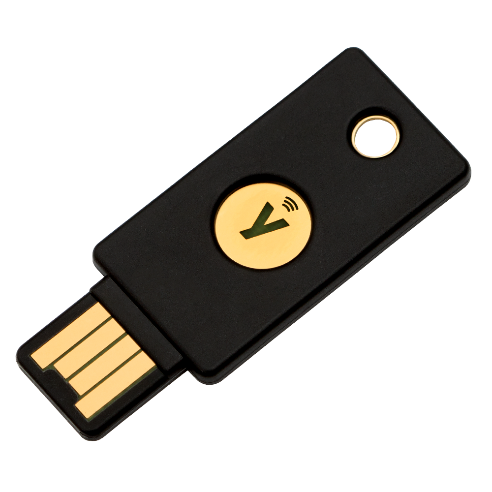 USBセキュリティ鍵（YubiKey）