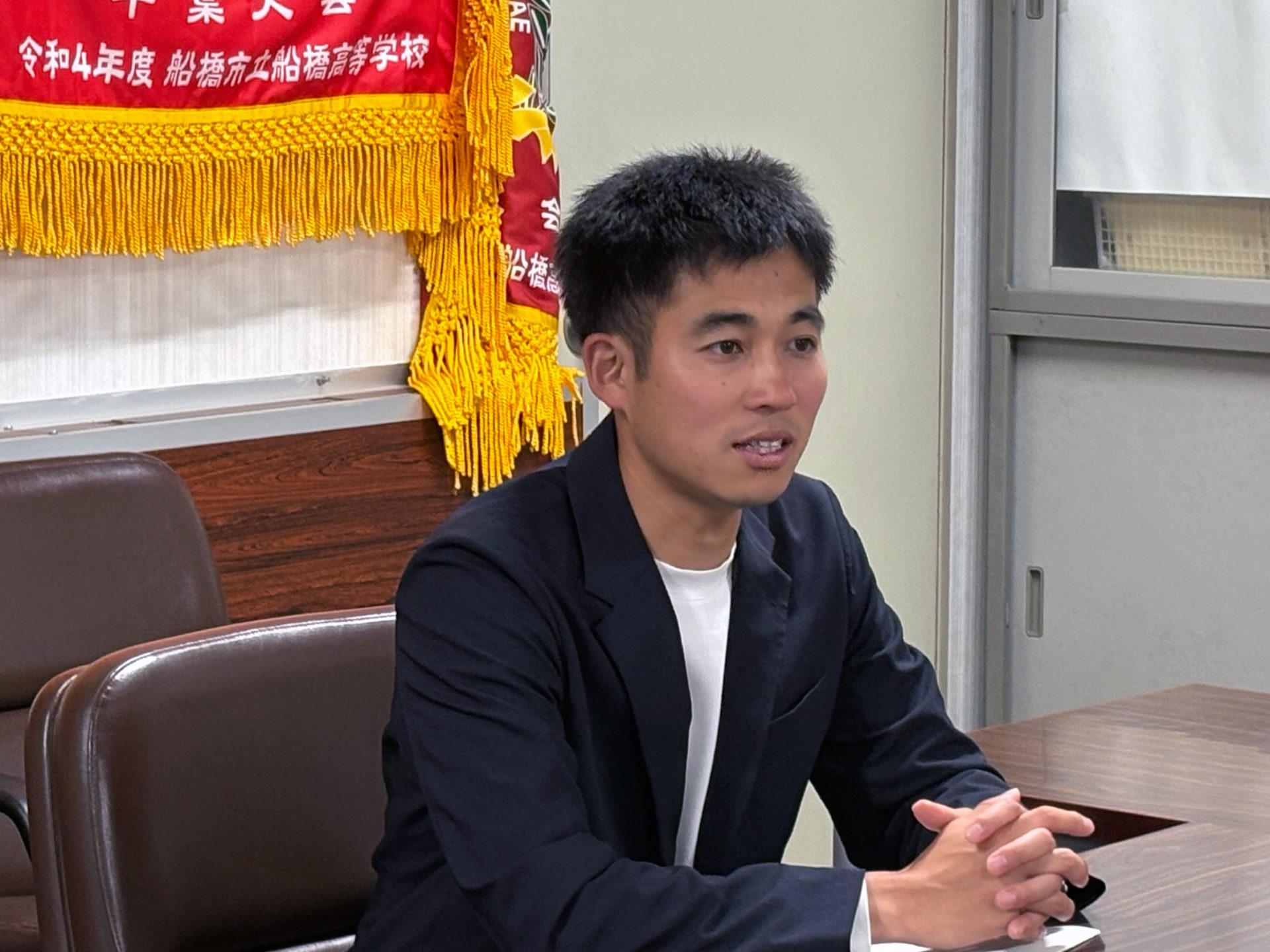 船橋市立船橋高等学校 野球部顧問・図書情報部 部長 高橋真之様