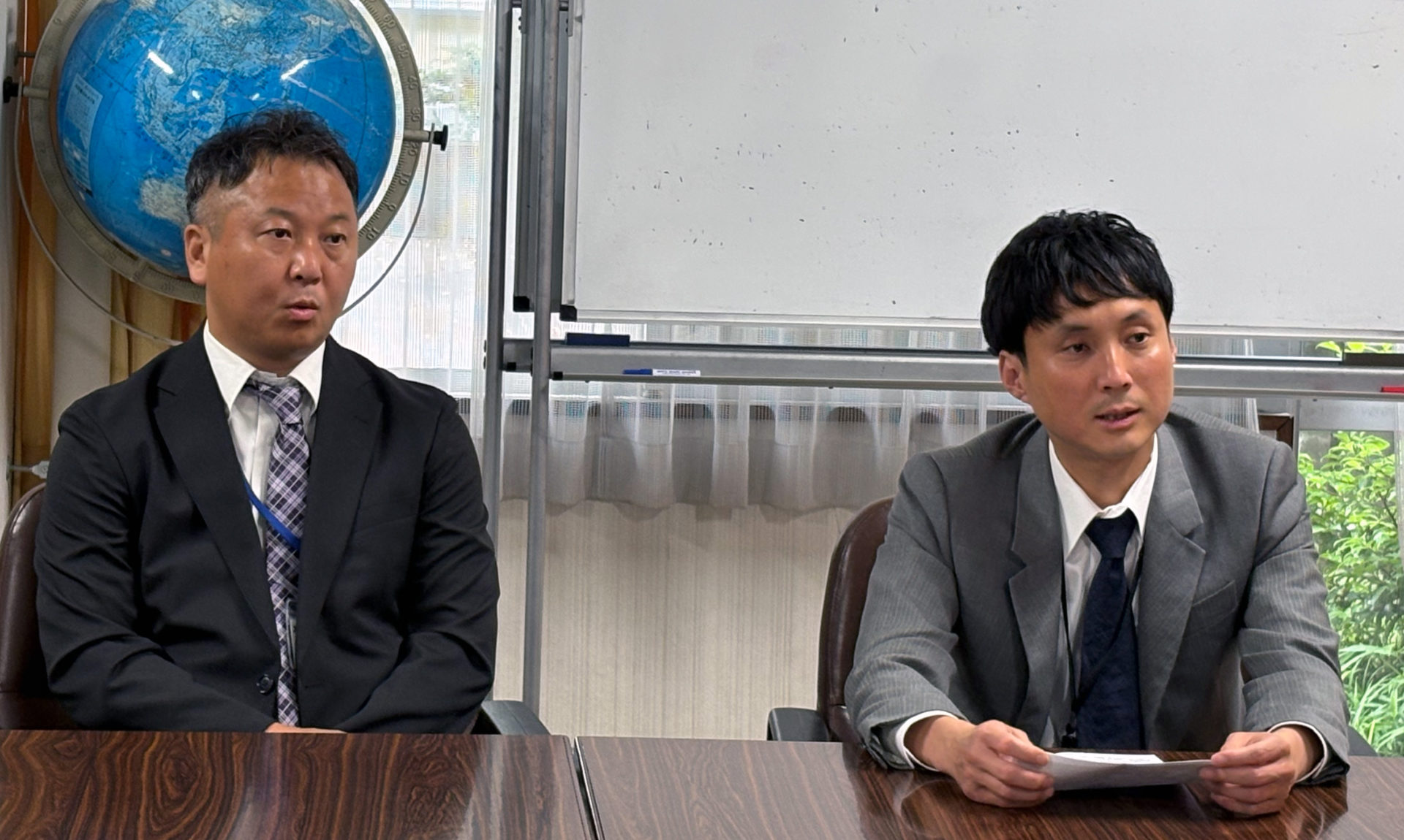 ダイイチサプライ株式会社 菅原誠之様(左)、佐藤雄亮様(右)